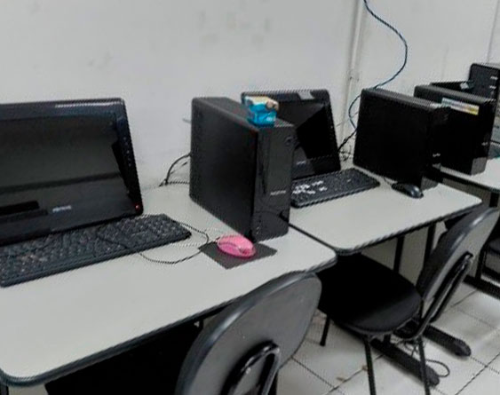 Equipamentos utilizados para a Oficina Digital - Direito em Rede.