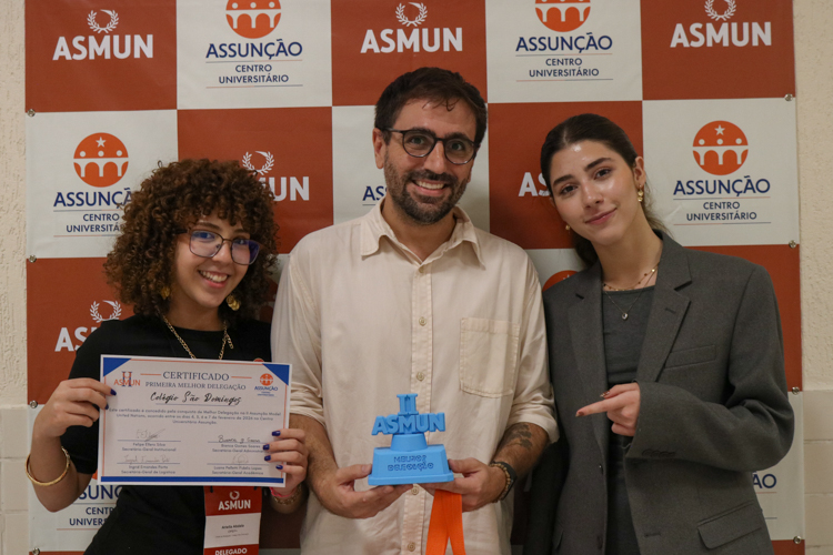 Prêmio de Melhor Delegação vai para o Colégio São Domingos