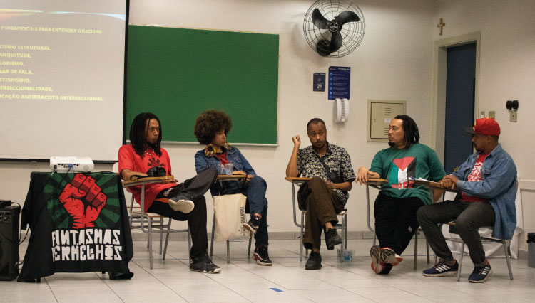 Roda de conversa: Educação antirracista e atuação do Coletivo de Esquerda Força Ativa + Fantasmas Vermelhos