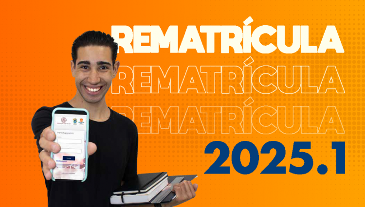 banner da campanha de rematrícula 2025/1